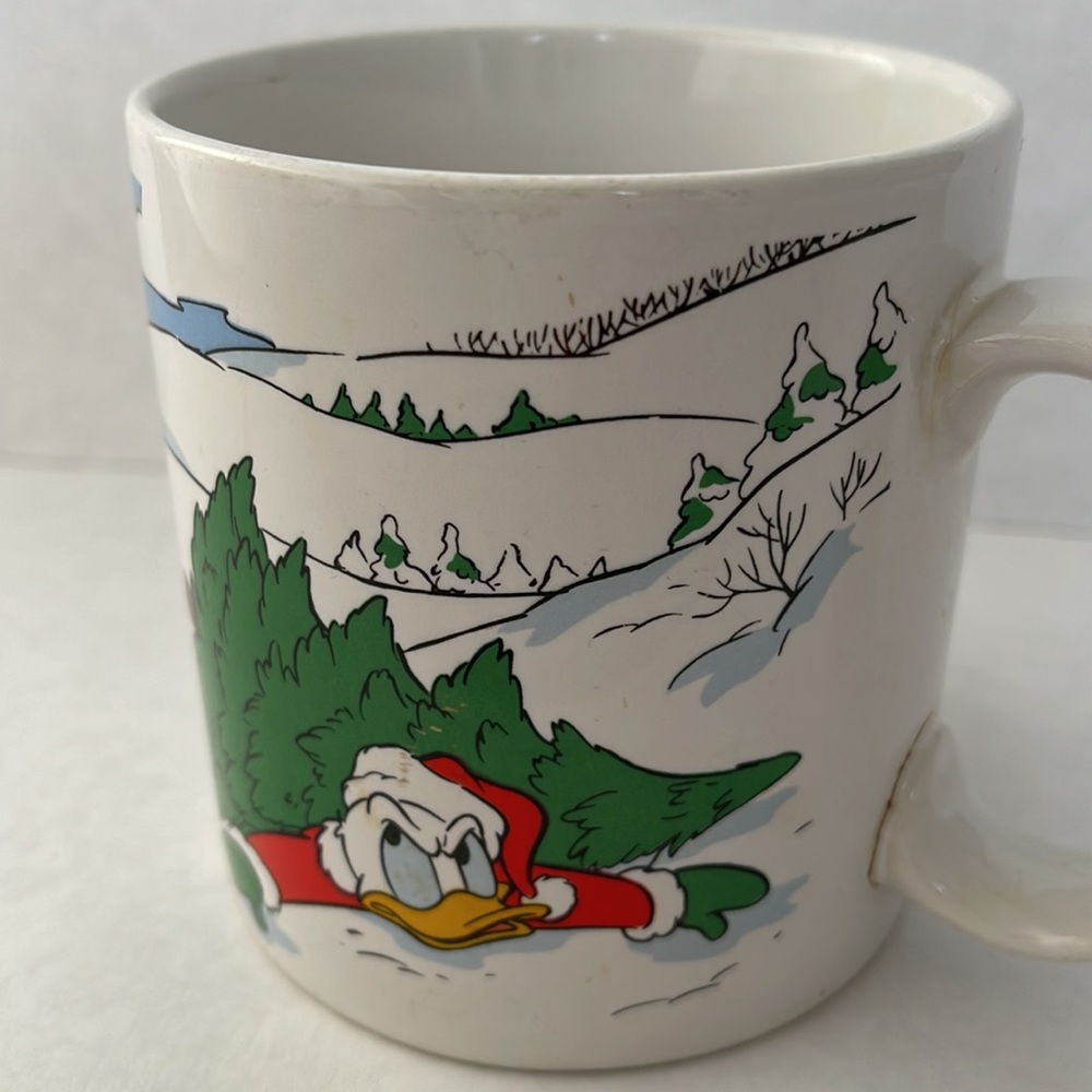 Disney mug vintage applause Donald and Daisy duck. Walt Disney Mickey Mouse - Picture 12 of 13